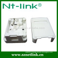 Shenzhen netlink Dual port Rj45 Keystone Jack Surface Box